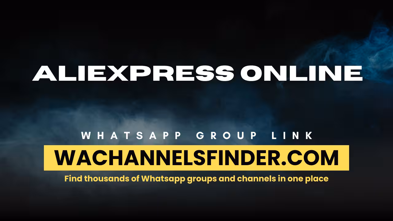Aliexpress online - WhatsApp Channel