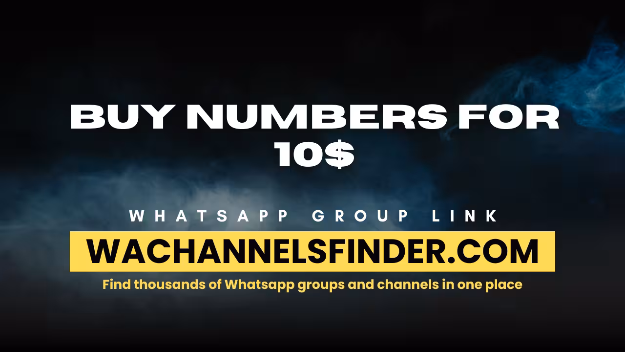 Buy numbers for 10$ - WhatsApp Channel