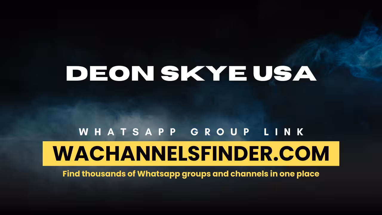 Deon Skye USA - WhatsApp Channel