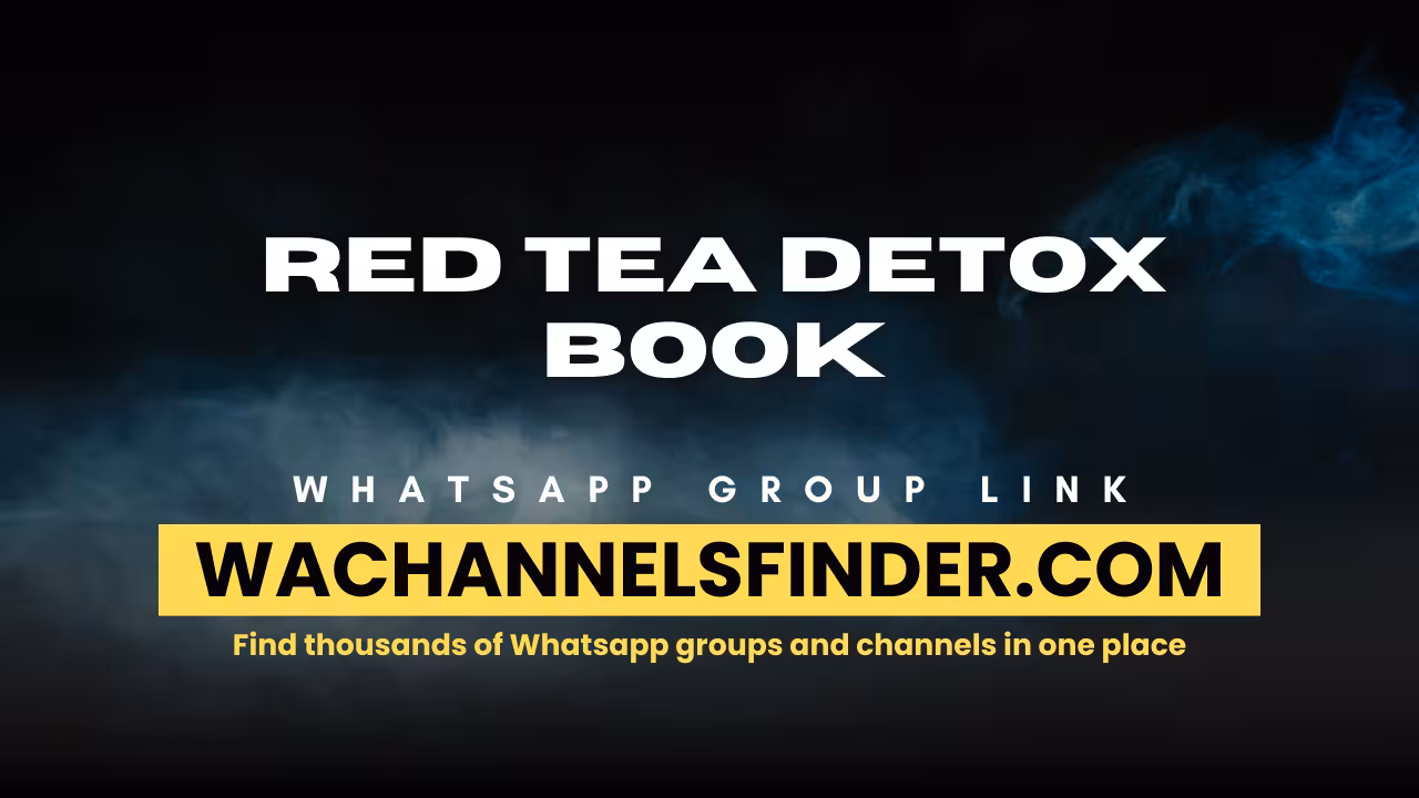 Red tea detox book - WhatsApp Channel