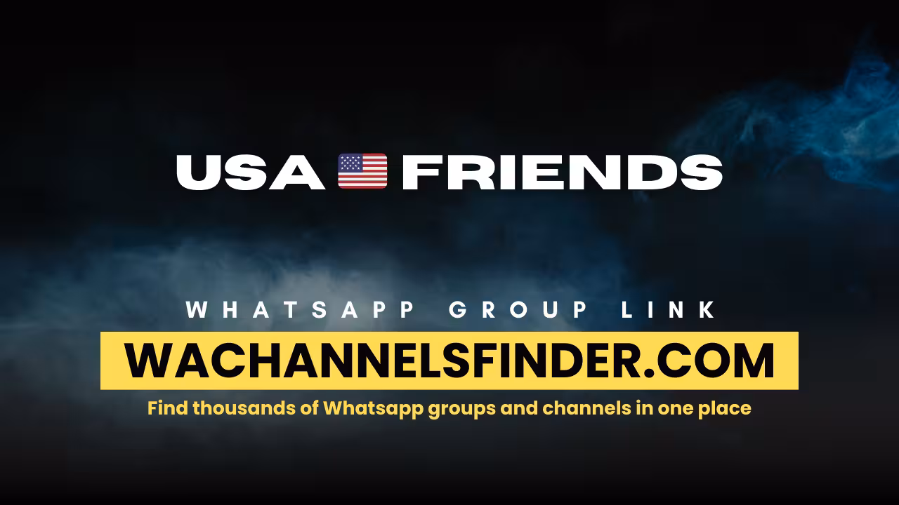 USA 🇺🇸 Friends - WhatsApp Channel