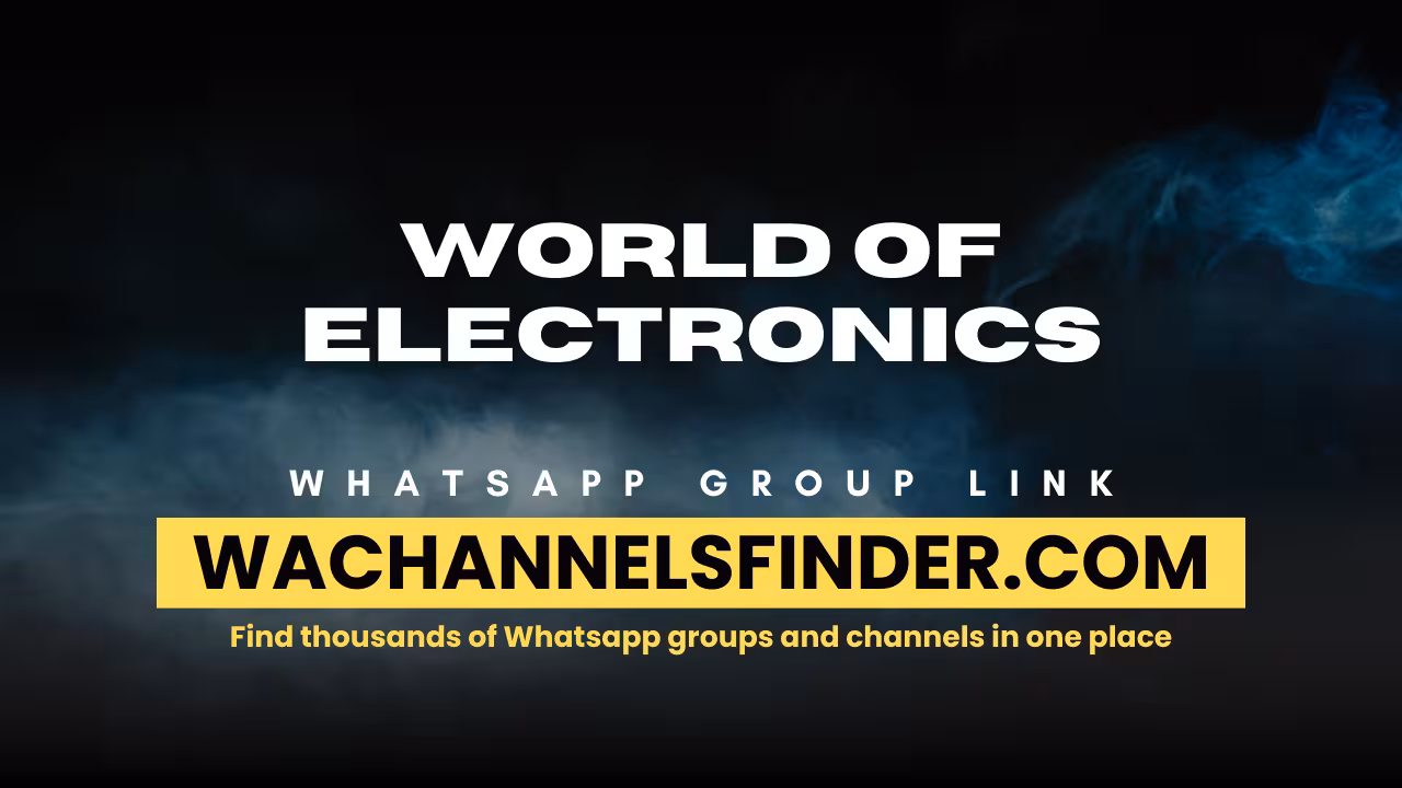 World Of Electronics - WhatsApp Channel