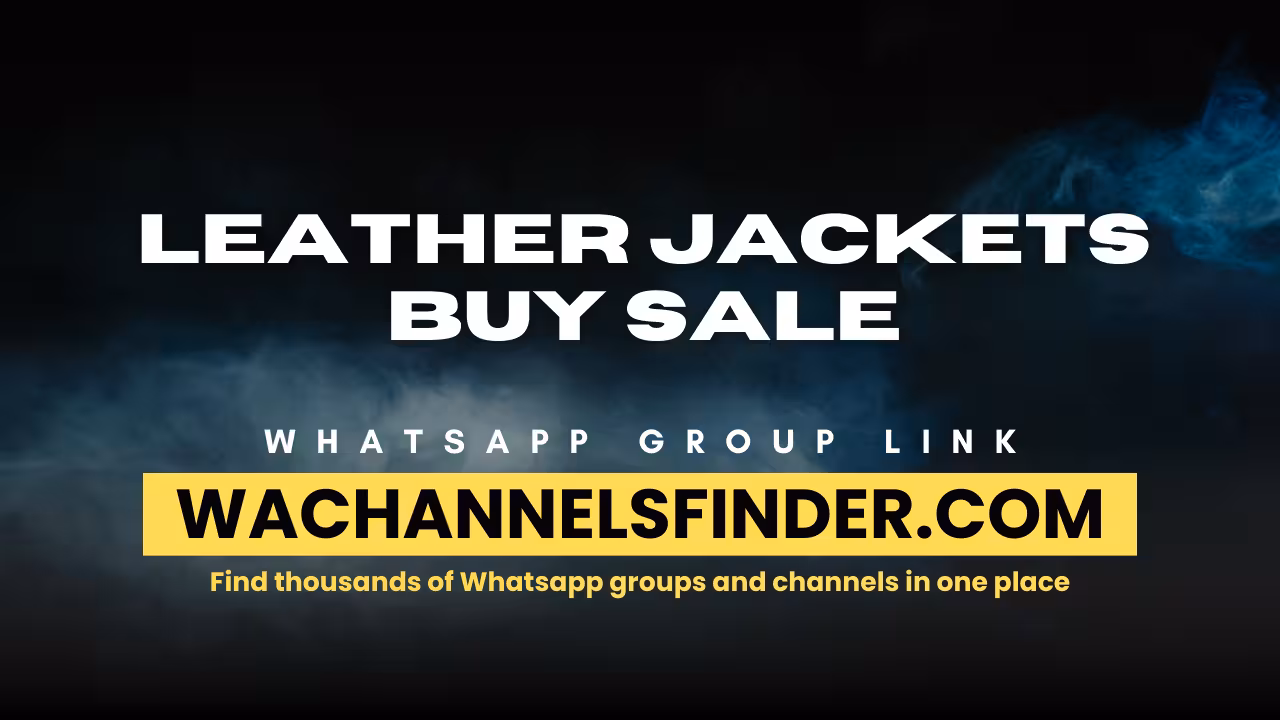 leather Jackets Buy Sale - WhatsApp Channel