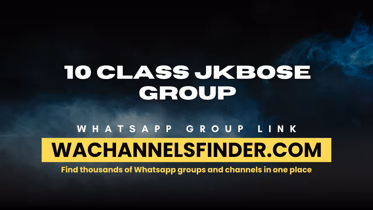 10 CLASS JKBOSE GROUP - WhatsApp Channel