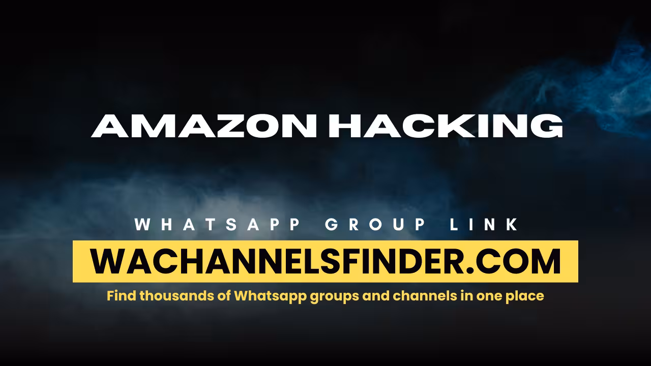 Amazon hacking - WhatsApp Channel