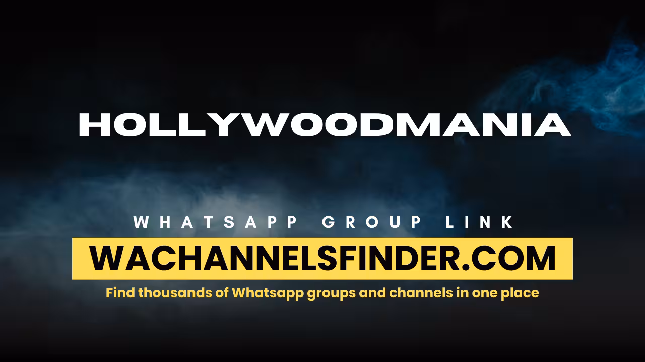 Hollywoodmania - WhatsApp Channel