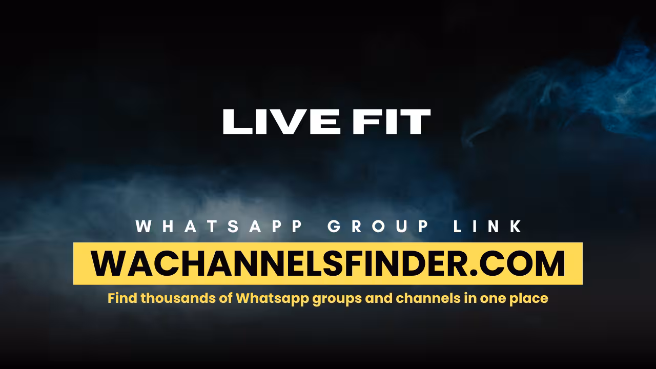 LiveFit - WhatsApp Channel