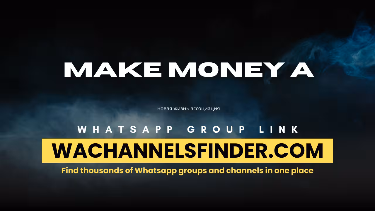 MAKE MONEY A - WhatsApp Channel