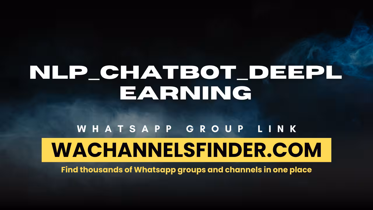 NLP_ChatBot_DeepLearning - WhatsApp Channel