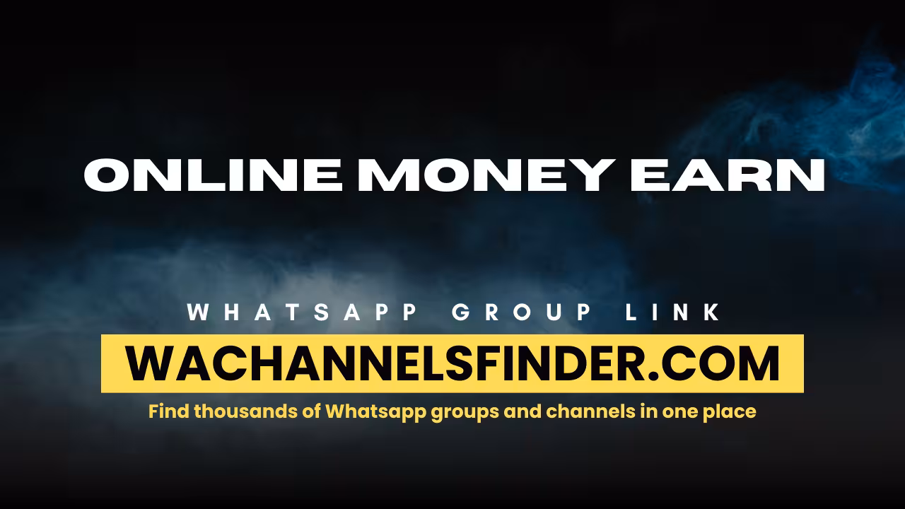 Online Money Earn - WhatsApp Channel
