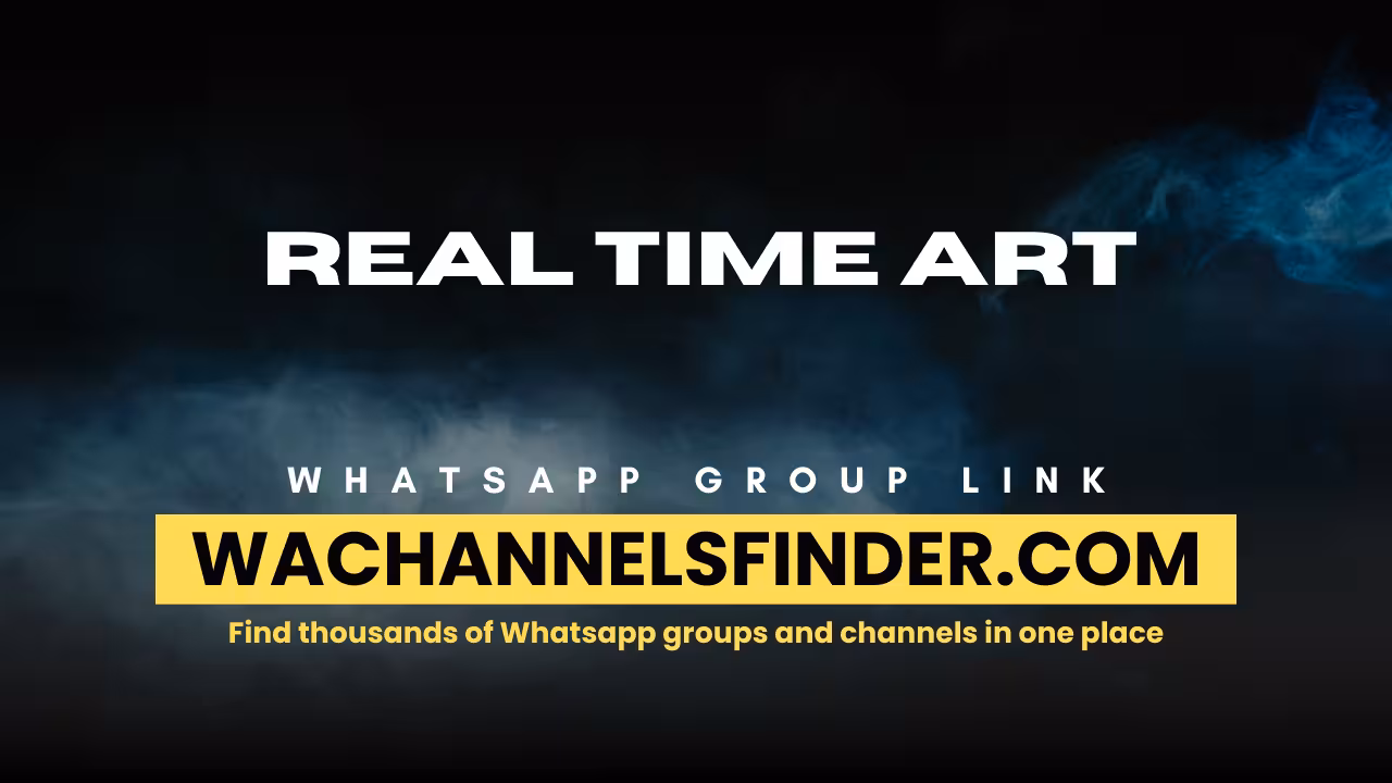 Real Time Art - WhatsApp Channel