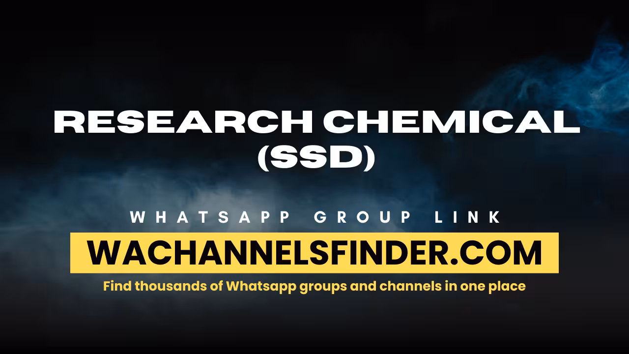 Research chemical  (SSD) - WhatsApp Channel