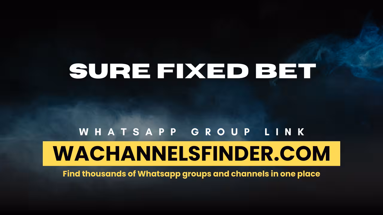 SURE fixed bet - WhatsApp Channel