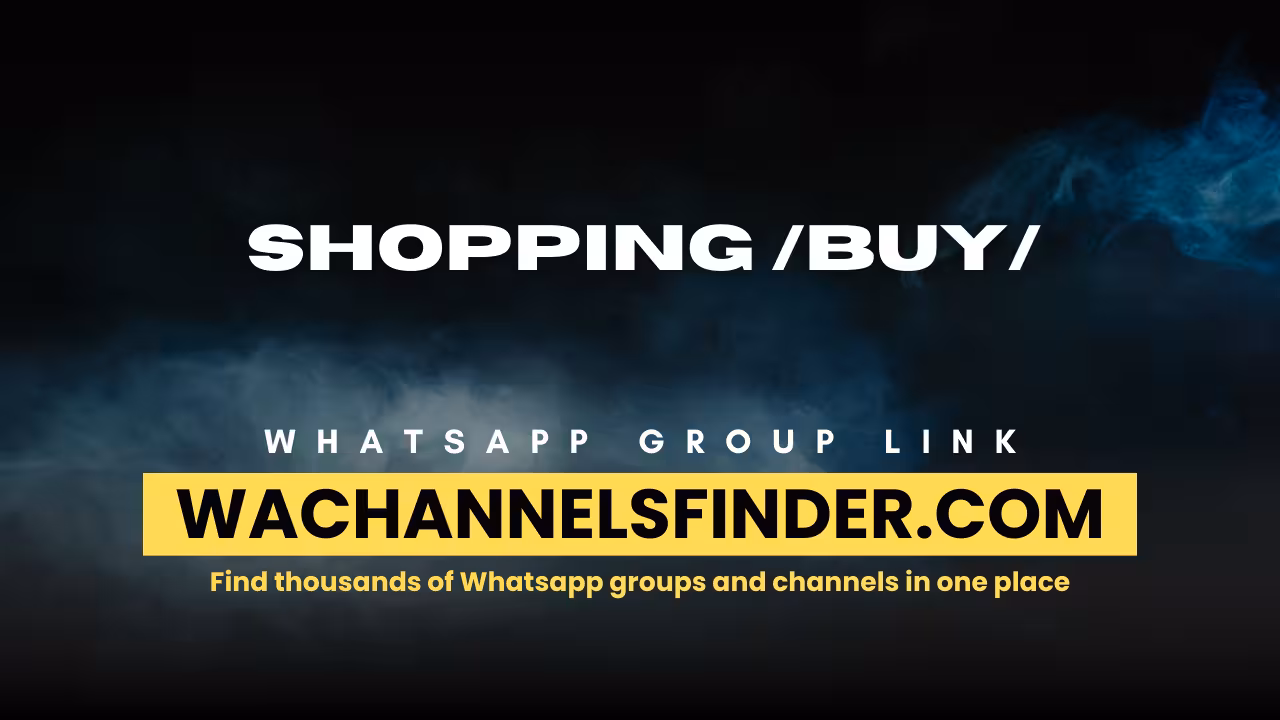 Shopping /buy/ - WhatsApp Channel