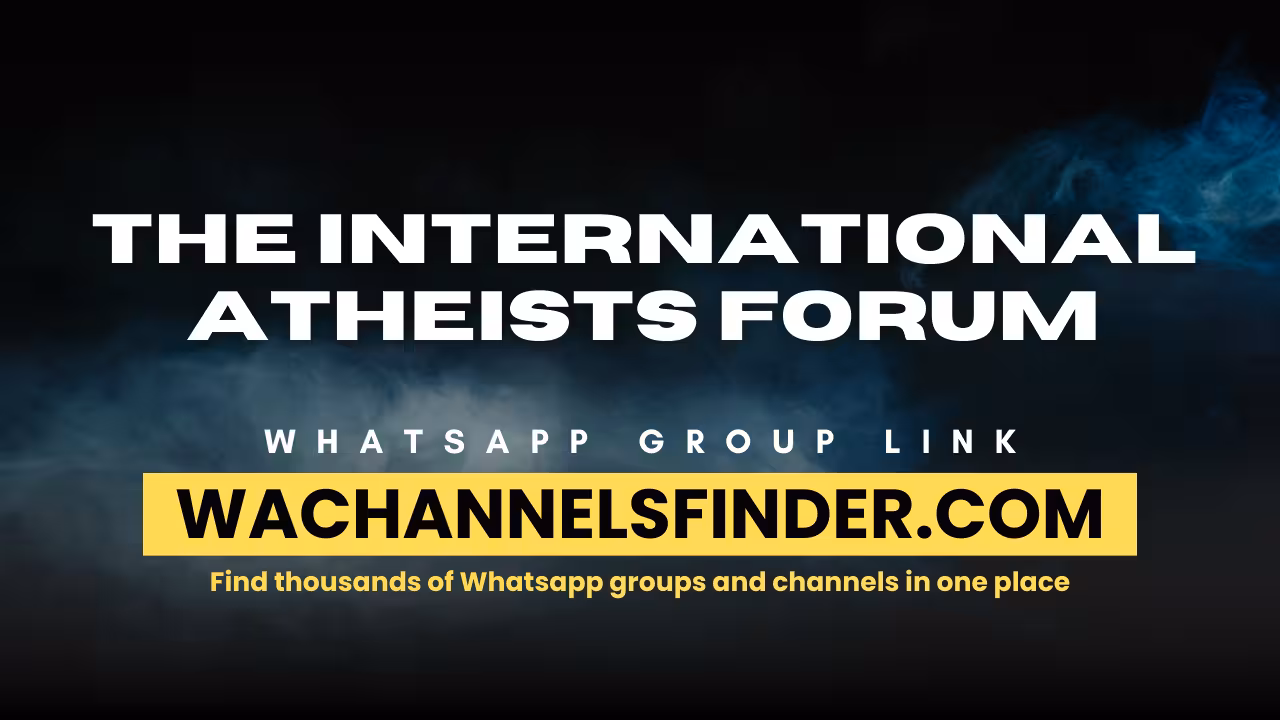The International Atheists Forum - WhatsApp Channel
