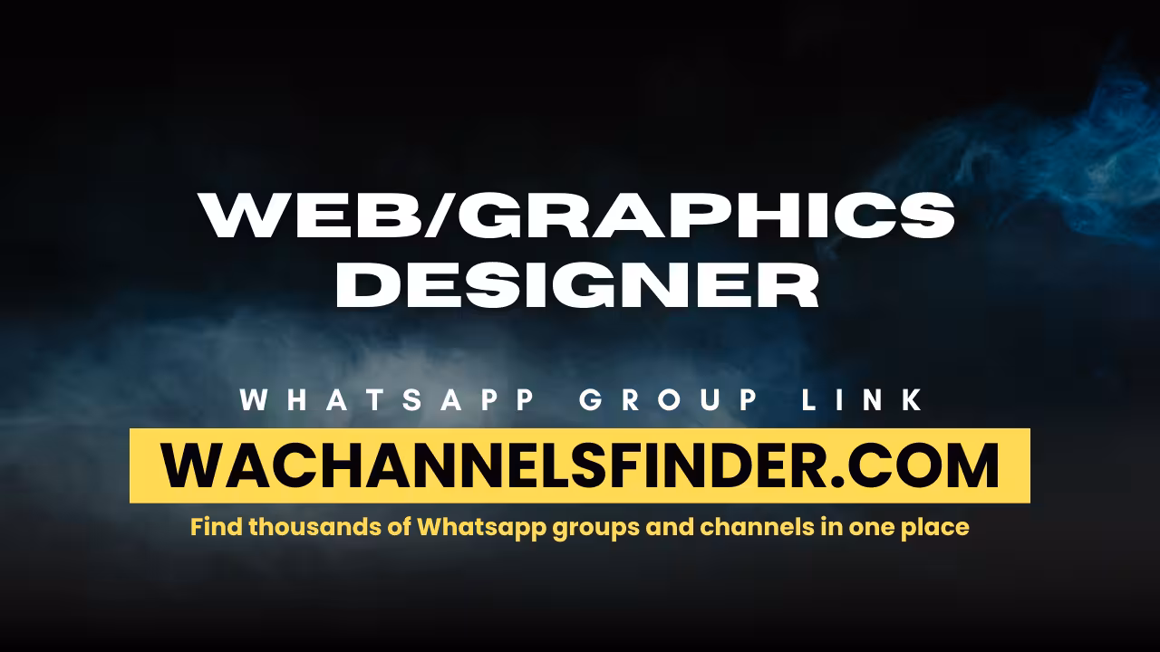 Web/graphics Designer - WhatsApp Channel