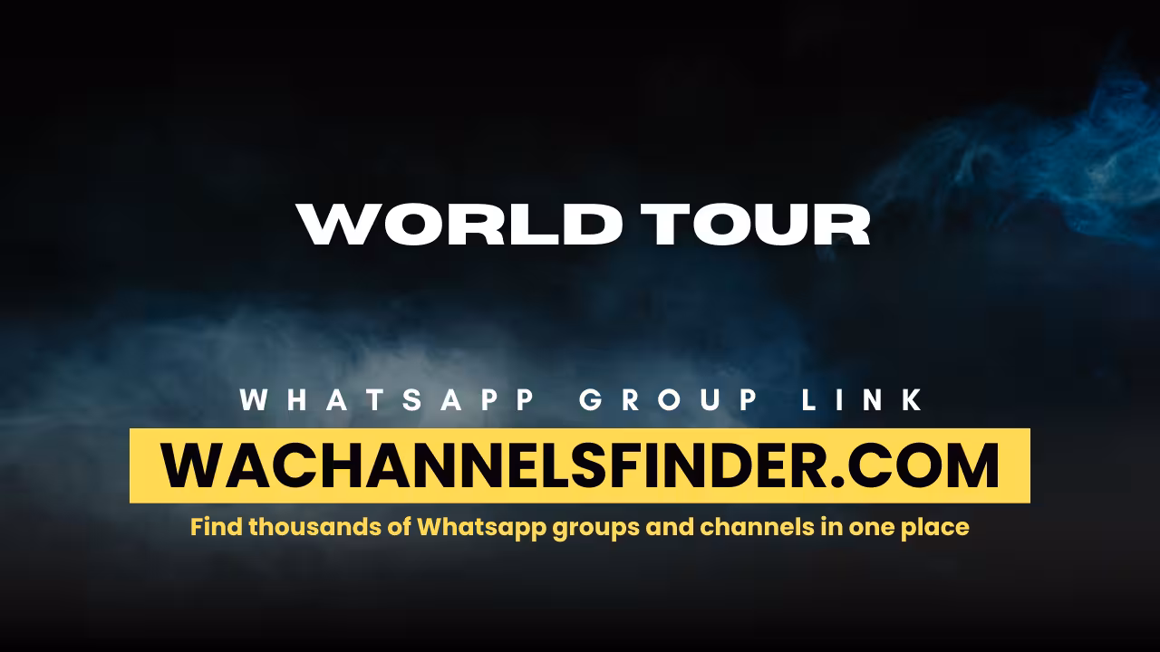 World tour - WhatsApp Channel