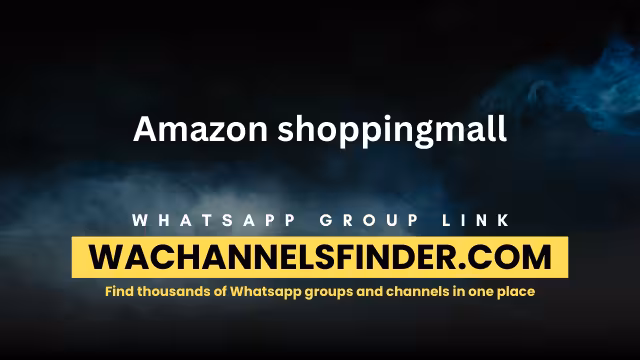 Amazon shoppingmall - WhatsApp Channel