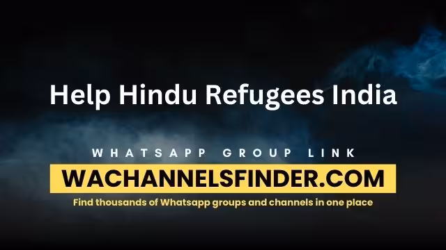 Help Hindu Refugees India - WhatsApp Channel