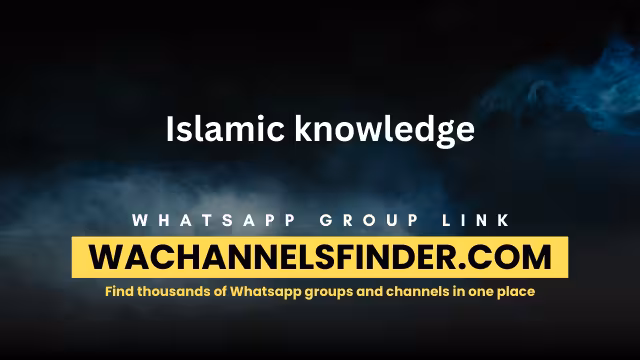 Islamic knowledge - WhatsApp Channel