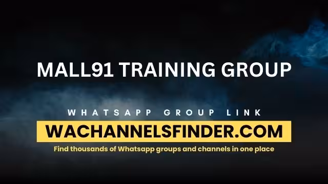 MALL91 TRAINING GROUP - WhatsApp Channel