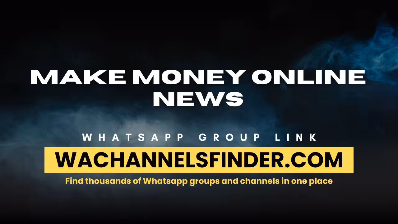 Make Money Online News - WhatsApp Channel