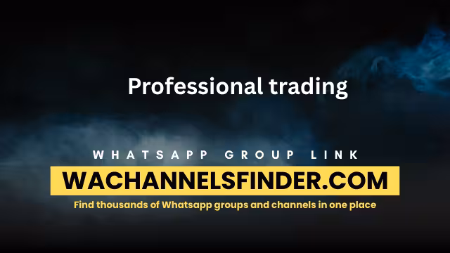 Professional trading - WhatsApp Channel
