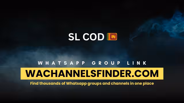 SL COD 🇱🇰 - WhatsApp Channel