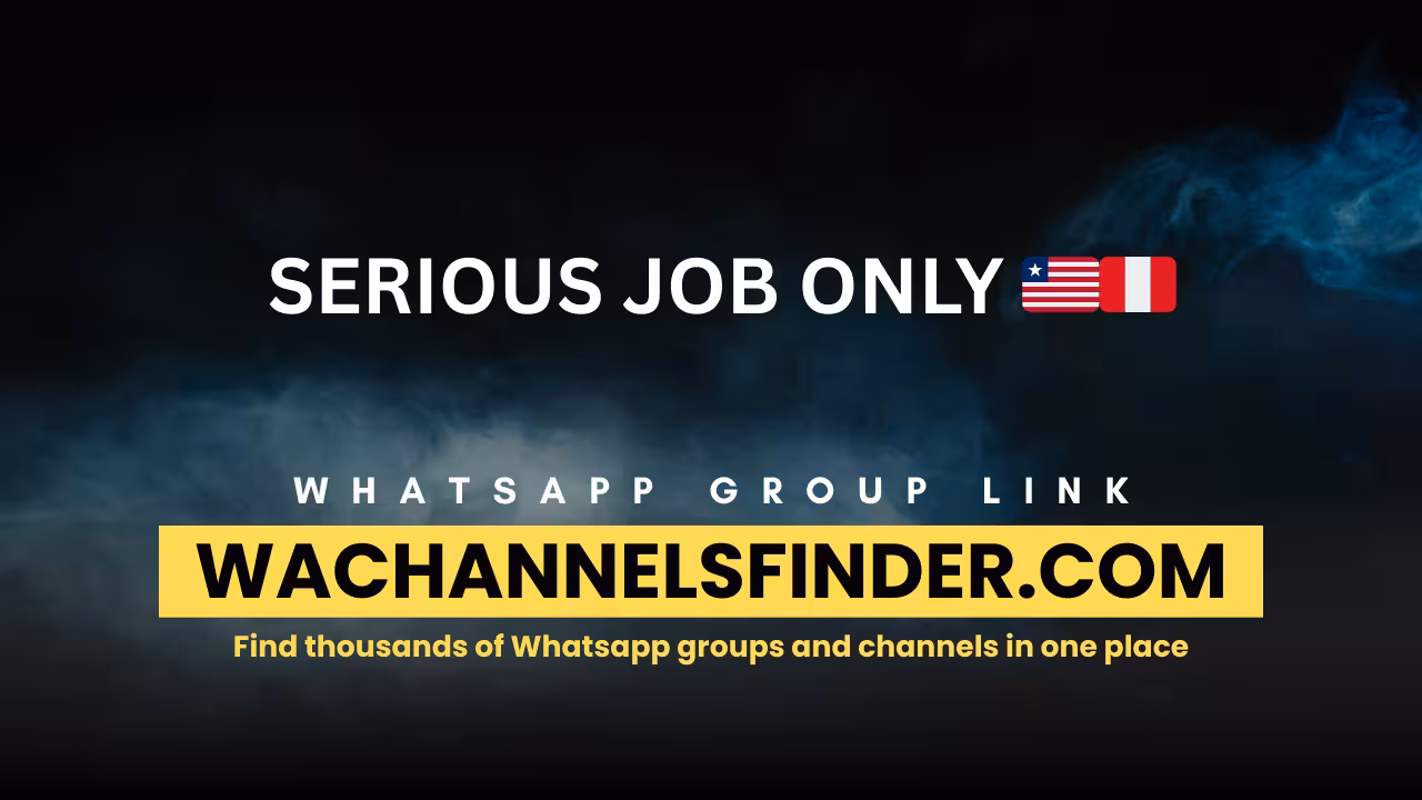 SERIOUS JOB ONLY 🇱🇷🇵🇪 - WhatsApp Channel
