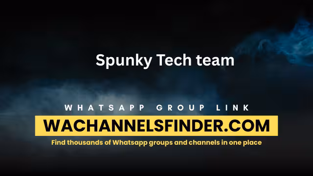 Spunky Tech team - WhatsApp Channel