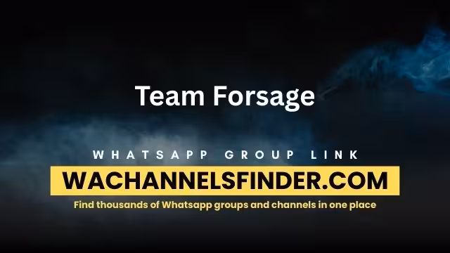 Team Forsage - WhatsApp Channel