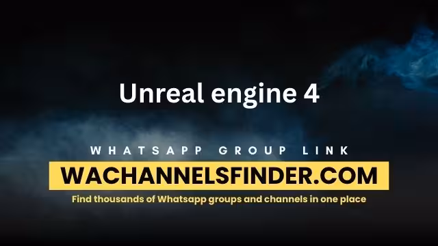 Unreal engine 4 - WhatsApp Channel