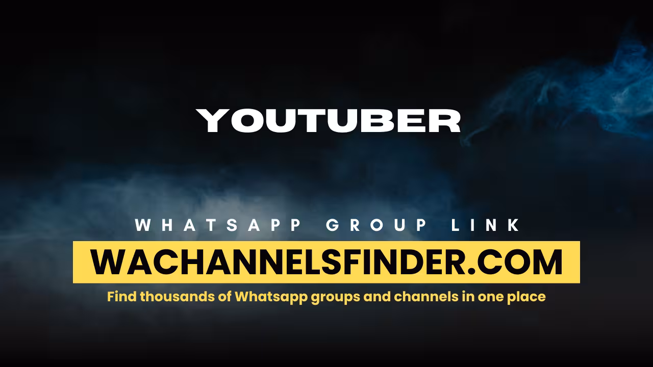 Youtuber - WhatsApp Channel