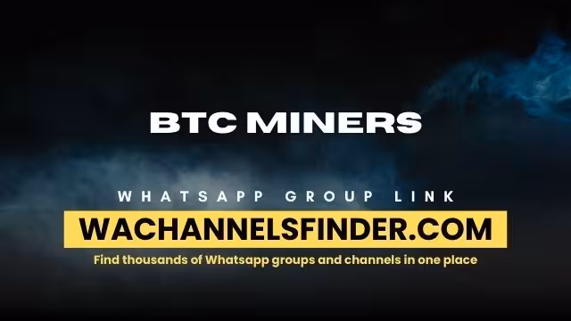 BTC MINERS - WhatsApp Channel