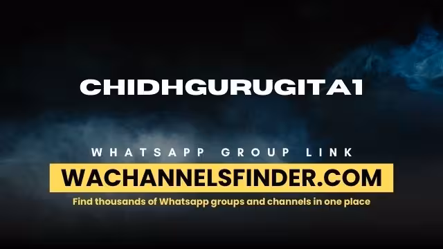 Chidhgurugita1 - WhatsApp Channel