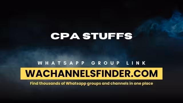 Cpa stuffs - WhatsApp Channel