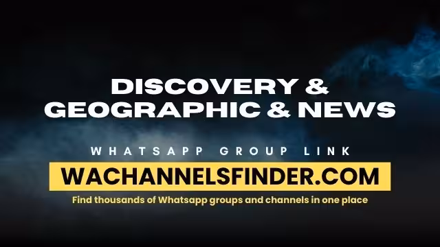 Discovery & Geographic & News - WhatsApp Channel