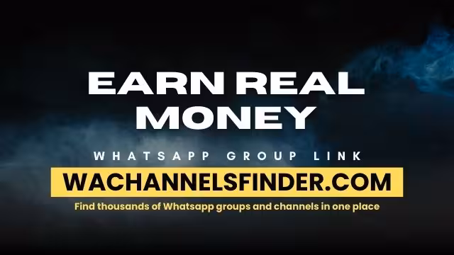 Earn Real money - WhatsApp Channel