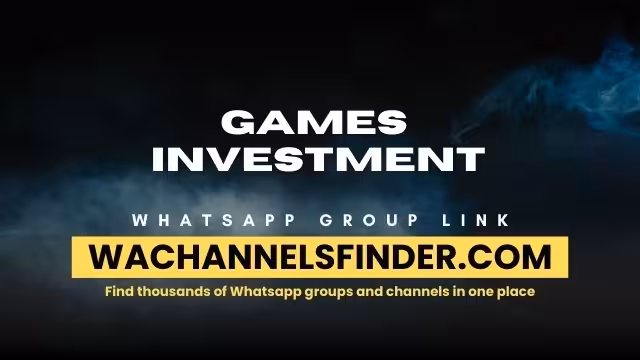 GAMES INVESTMENT - WhatsApp Channel