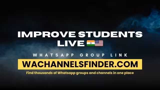 Improve students live 🇮🇳🇺🇸 - WhatsApp Channel