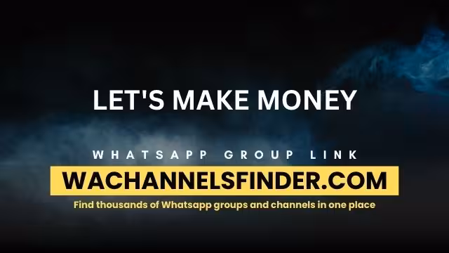 LET'S MAKE MONEY - WhatsApp Channel