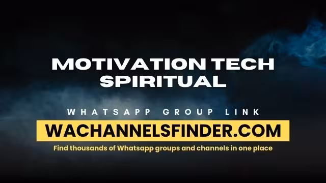 Motivation Tech Spiritual - WhatsApp Channel