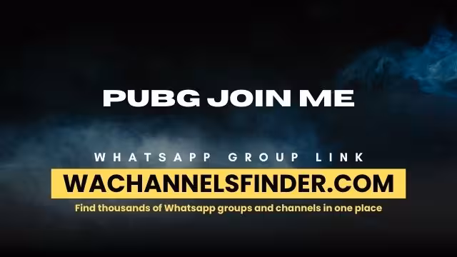 PUBG JOIN ME - WhatsApp Channel
