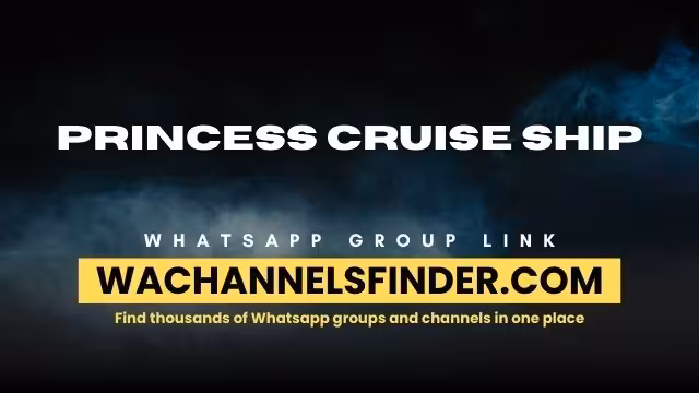 Princess cruise ship - WhatsApp Channel