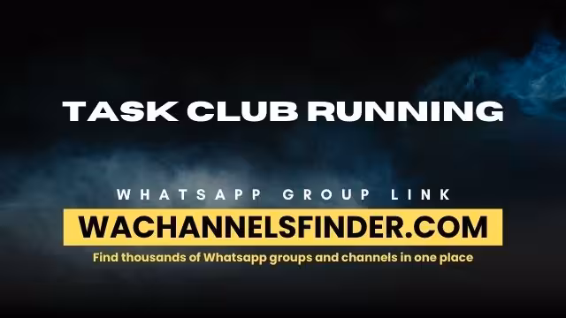 Task club running - WhatsApp Channel