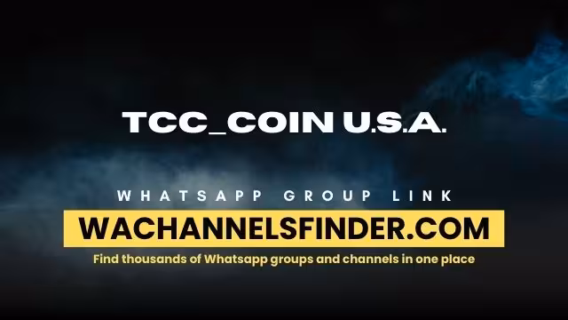 Tcc_Coin U.S.A. - WhatsApp Channel