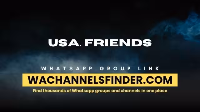 USA.friends - WhatsApp Channel