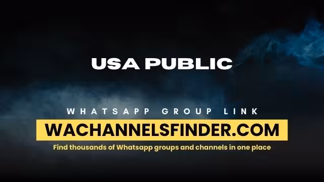 Usa public - WhatsApp Channel