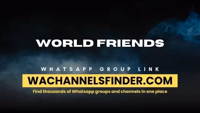 World friends - WhatsApp Channel
