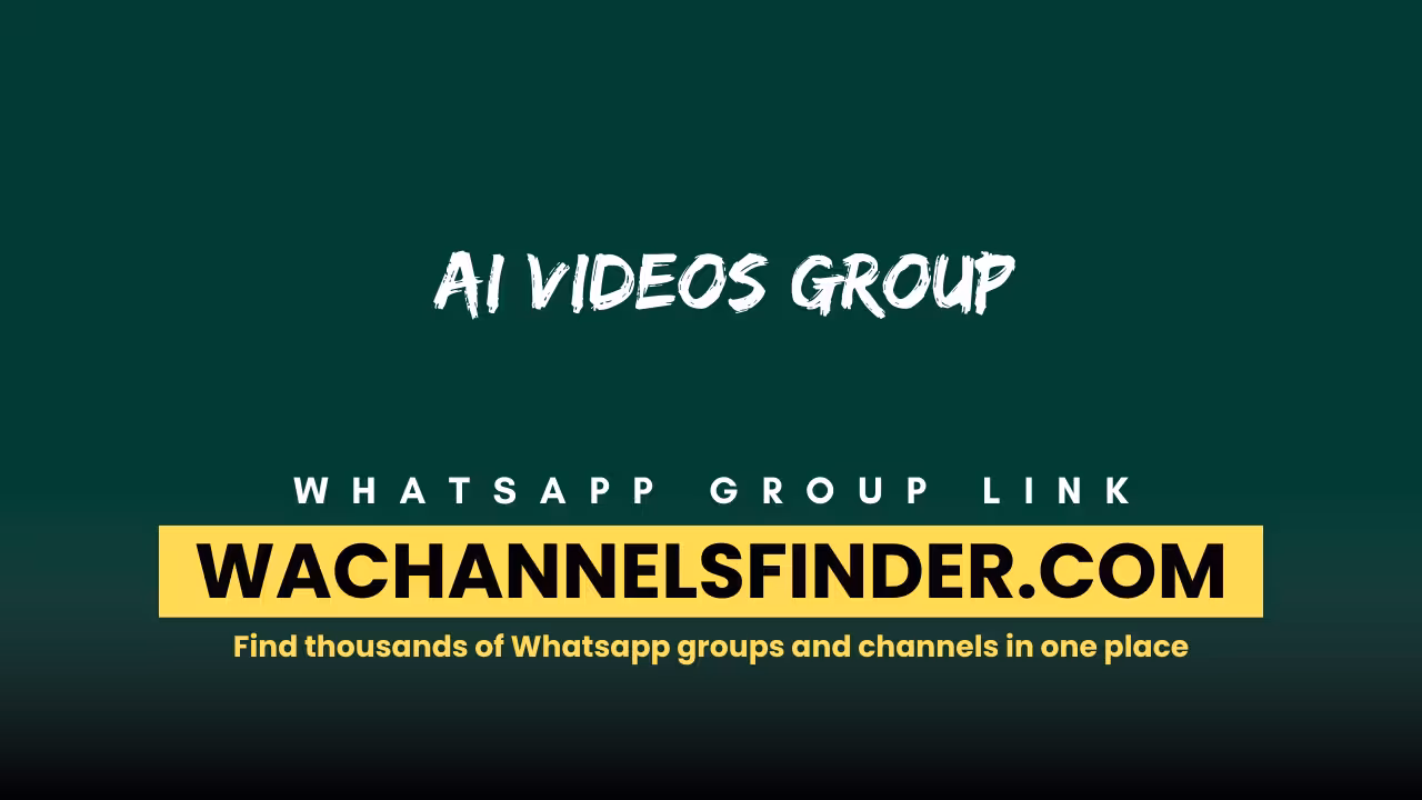 Ai Videos Group - WhatsApp Channel
